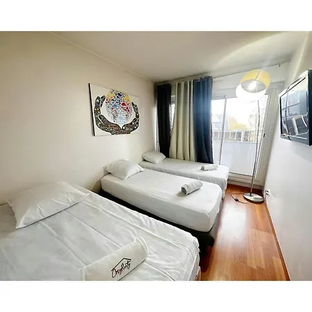 Apartamento Grand 4 Pièces Espace Bureau à 20 Min Paris Créteil