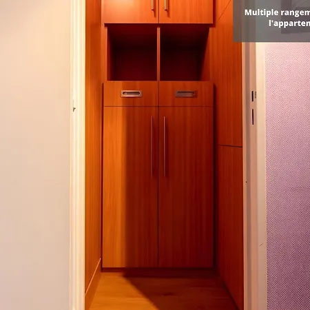 Grand 4 Pieces Espace Bureau A 20 Min Paris Apartament Créteil